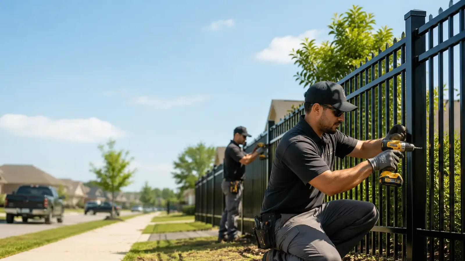 Metal Fence Installation in Marsteller, PA